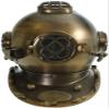Nautica Decor Brass Antique Helmet Deep Sea US Navy Mark V Diving Scuba Divers view 1