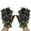 3D Leaf Camo Gloves Ghillie Suit Accessories Leafy Camouflage Hunting Suits Gloves Outdoor Anti-Slip Sports Hunting Gloves for Men view 1