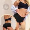 Allxwek Womens Underwear Cotton Boyshort Boxer Ladies Comfort Soft Boy Shorts Pack 6 3901 BL M view 2