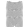 Allxwek Womens Underwear Cotton Boyshort Boxer Ladies Comfort Soft Boy Shorts Pack 3 3901 GE XL view 1