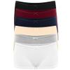 Allxwek Womens Underwear Cotton Boyshort Boxer Ladies Comfort Soft Boy Shorts Pack 6 3901 UN XL view 1