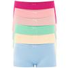 Allxwek Womens Underwear Cotton Boyshort Boxer Ladies Comfort Soft Boy Shorts Pack 6 3901 UN3 M view 1