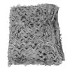 KGUDYS Grey Camouflage net, Outdoor Shade net, Military camo net, Reinforced Material, can be Used for Camping, Photography, Paintball, Bird Watching, Camouflage, Decoration,Grey-2x6m(6.6x19.7ft) view 1