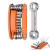 20 in 1 Bike Multitool with Bike Bone Wrench Portable Bicycle Repair Tool Kit Cycling Mechanic Multifunction Repair Tool Set Folding Metric Maintenance Accessories for Mountain Road Bike MTB view 1