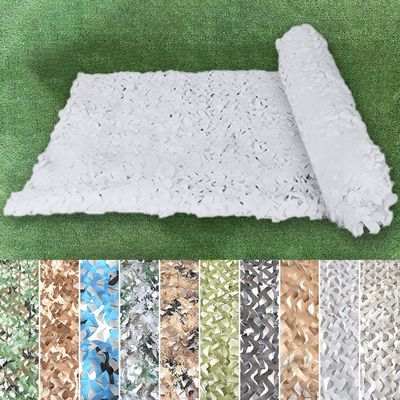 LGLFDJ White Camouflage Outdoor Netting, Shooting Hunting Blinds Military Decoration Camo Netting Roll, Outdoor Camping Awnings, Garden Pergola Shade Cover (Size : 6X9m(20ft X 29ft))