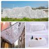 LGLFDJ White Camouflage Outdoor Netting, Shooting Hunting Blinds Military Decoration Camo Netting Roll, Outdoor Camping Awnings, Garden Pergola Shade Cover (Size : 6X9m(20ft X 29ft)) view 4