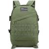 LIMHOO Camo Backpack, 40L Military Tactical Backpack, Hiking Trekking Rucksack with USA Flag Patch (Army Green) view 1