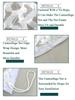 LGLFDJ White Camouflage Outdoor Netting, Shooting Hunting Blinds Military Decoration Camo Netting Roll, Outdoor Camping Awnings, Garden Pergola Shade Cover (Size : 3X6m(10ft X 20ft)) view 3