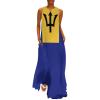 Barbados Flag Women Casual Fashion Print Dresses for Women Summer Top L view 1