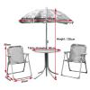 Kids Camping Chair Outdoor Portable Kids Beach Chair Table Set, Children's Beach Chair with Sun Protection Umbrella, for Home Backyard Children's Play Area (Color : Style4) view 2
