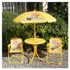 Kids Camping Chair Outdoor Portable Kids Beach Chair Table Set, Children's Beach Chair with Sun Protection Umbrella, for Home Backyard Children's Play Area (Color : Style5) view 1