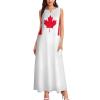 Canada Flag Women Casual Fashion Print Dresses for Women Summer Top S view 3