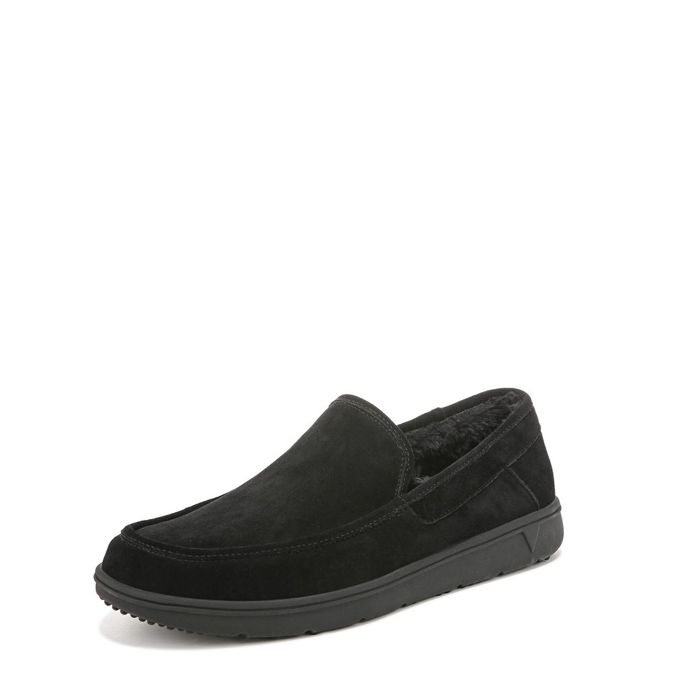 Vionic Men's Gustavo Slipper Black Suede 13 M