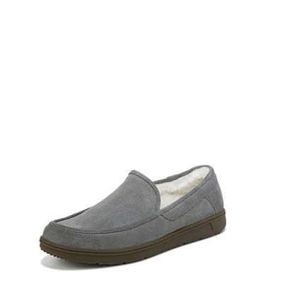 Vionic Men's Gustavo Slipper Charcoal Grey Suede 9.5 M