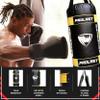 PROLAST Small Double End Hanging Punching Bag, Boxing, Muay Thai, MMA Training Equipment, Cylindrical, Portable, Filled, Lightweight, 3ft, 20 lbs, Rhino Yellow view 3