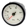 Faria Boat Speedometer Gauge SE9766A | 4 1/4 Inch Off-White view 1