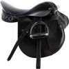 MAHIRA Enterprises Genuine Leather 1213 14 15 16 17 18 English All Purpose Horse Leather Saddle TACK Matching Stirrup Leathers Saddle from Kanpur (18" Seat) view 1