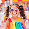 HJSTES Polarized Kids Sunglasses for Girls Boys, 100% UV Protection for Children Age 3-9(Pink Frame/Pink Mirrored) view 3