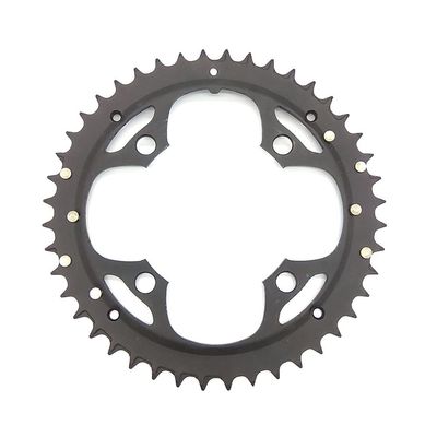 MYEEI Road Bicycle Chain Wheel MTB Chaingrings Aluminum Alloy Chain Wheel BCD 104-64 44T 42T 32T 22T Three Disc Mountain Bikes Chainring 3 * 6/7/8 Speed (Color : BCD104 44T)