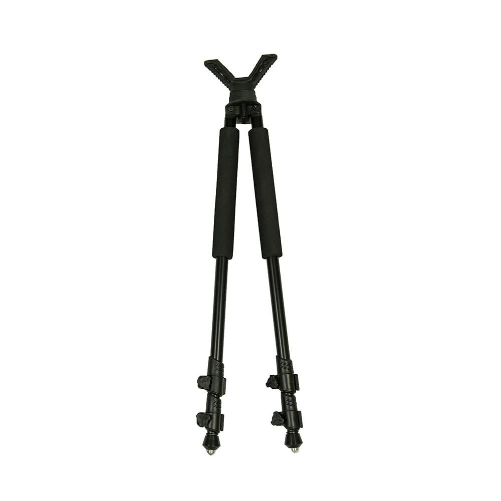 Banks Outdoors Lightweight Adjustable Bipod Shooting Stick, Camera Base, Spotting Scope