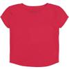 Nautica Girls' Short Sleeve V-Neck T-Shirt, Solid Cotton Blend Tee with Tagless Interior, Virtual Pink, 5 view 1