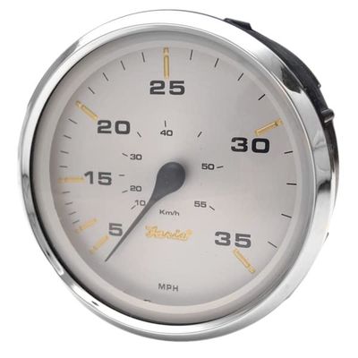 Faria Boat Pontoon Speedometer Gauge SE9872A | Kronos Series 35 MPH