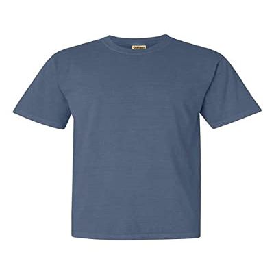 Comfort Colors Men's Adult Short Sleeve Tee, Style 1717 M Space Blue