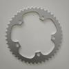 MYEEI Road Bicycle Chainwheel Road Bike Chain Ring 130 BCD 38-42T 44-53T Folding Bicycle Chainring Parts Crankset 7-11 Speed Aluminum Alloy Silver (Color : 46T) view 1