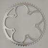 MYEEI Road Bicycle Chainwheel Road Bike Chain Ring 130 BCD 38-42T 44-53T Folding Bicycle Chainring Parts Crankset 7-11 Speed Aluminum Alloy Silver (Color : 46T) view 2