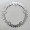 MYEEI Road Bicycle Chainwheel Road Bike Chain Ring 130 BCD 38-42T 44-53T Folding Bicycle Chainring Parts Crankset 7-11 Speed Aluminum Alloy Silver (Color : 39T) view 1