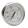 Faria Boat Speedometer SE9839B | Newport 60 MPH 3 1/4 Inch Silver White view 1