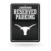 Rico Industries NCAA Texas Longhorns Carbon Fiber 8.5" x 11" Carbon Fiber Metal Parking Sign - Great for Man Cave, Bed Room, Office, Home Dcor view 1