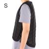 AUHX Equestrian Protective Black Vest Protector, One Piece Armor Lightweight Horse Riding Vest Curved Outline Design for Unisex for Adults Boys Girls Children(XL) view 3