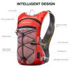 Timo Sports Light Hydration Pack with 2L Water Bladder/Hydration Reservoir, Outdoor Daypack for Cycling, Hiking, Running, Climbing, Hunting (red with USB) view 2