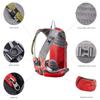 Timo Sports Light Hydration Pack with 2L Water Bladder/Hydration Reservoir, Outdoor Daypack for Cycling, Hiking, Running, Climbing, Hunting (red with USB) view 3