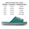 Dearfoams Men's Matching Family Indoor/Outdoor Summer Camping Slide Slipper, Green, X-Large view 4