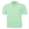 Cutter & Buck Virtue Eco Pique Stripe Recycled Mens Polo, X-Large, Kelly Green view 1