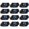 Anderson's Blue Number One Spirit EyeBlacks Set, 12 Pairs per Package, School Spirit, Spirit Gear, Sports Fan Gear, Football Cheerleader Accessories, Homecoming view 2