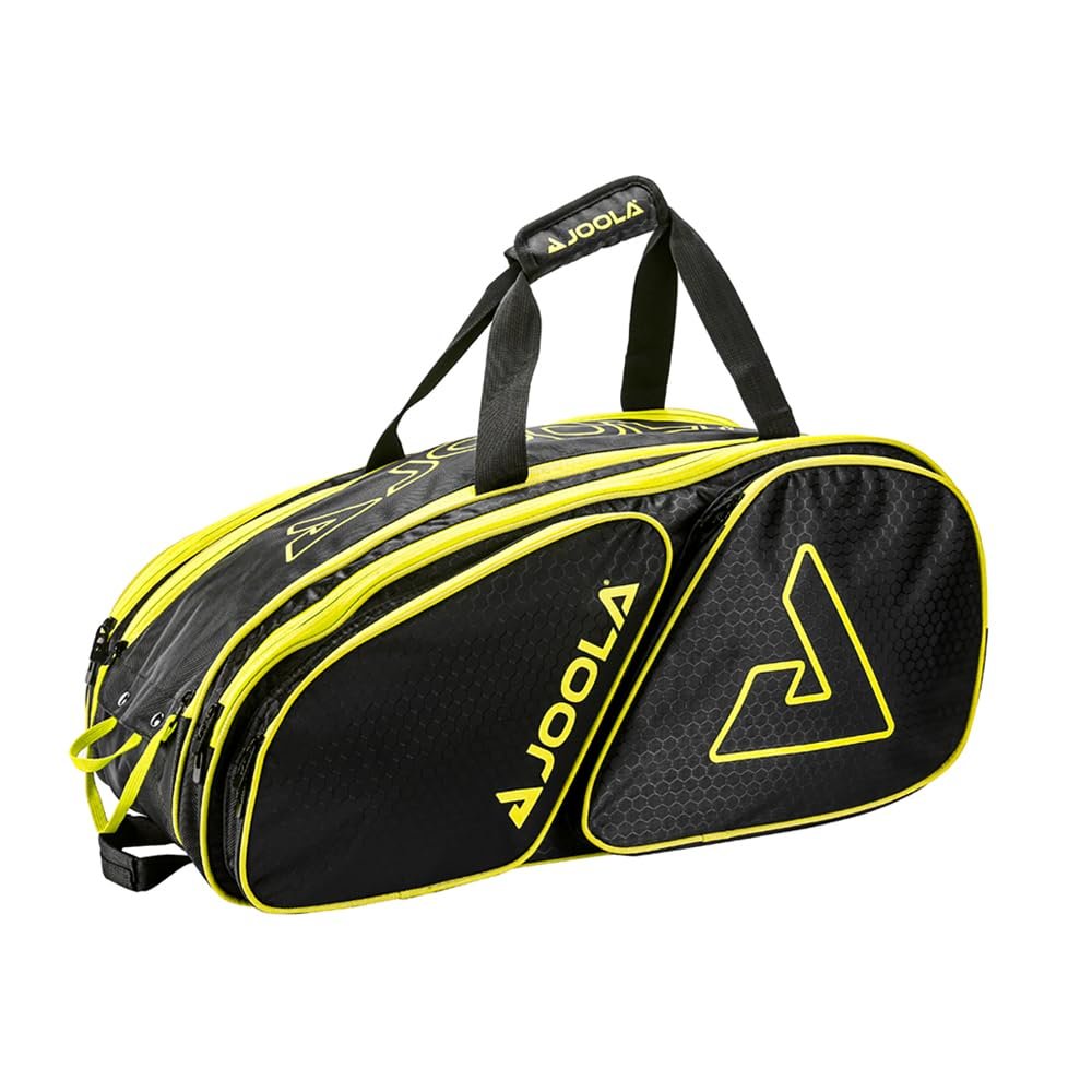 JOOLA Tour Elite Pro Pickleball Bag  Backpack & Duffle Bag for Paddles & Pickleball Accessories  Thermal Insulated Pockets Hold 4+ Paddles - Includes Fence Hook