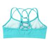 Moggemol Kids Girls Basic Sports Bra Sleeveless Crisscross Keyhole Back Crop Top for Dance/Yoga/Running Mint 12 view 4