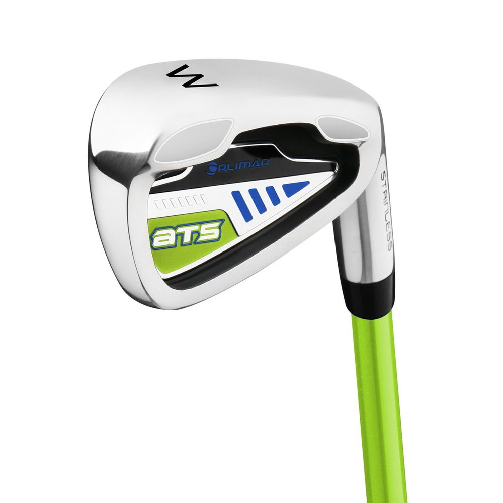 Orlimar ATS Junior Boys' Lime/Blue Series Golf Wedge (Left Hand Ages 3-5)