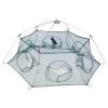 plplaaoo Fishing Net,Portable Opening Trap Net, 4/6 Holes Fish Traps Fishing Mesh Nylon Foldable Fishing Net for Catching Eels Crabs Lobsters Shrimp Crabs(6 Corners), Fishing Net Portable Trap Fi view 1