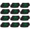 Anderson's Green and Black Claw Marks EyeBlacks, 12 Pairs per Package, School Spirit, Spirit Gear, Sports Fan Gear, Football Cheerleader Accessories, Homecoming view 2