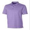 Cutter & Buck Forge Heathered Stretch Mens Polo, Medium, College Purple Heather view 1