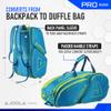 JOOLA Tour Elite Pro Pickleball Bag  Backpack & Duffle Bag for Paddles & Pickleball Accessories  Thermal Insulated Pockets Hold 4+ Paddles - Includes Fence Hook view 3