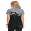 KOI Lite 370PLM Women's Reform Placement Scrub Top Agate Geode L view 2