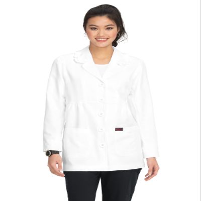 KOI Betsey Johnson B403 Women's Juniper Lab Coat White XL