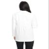 KOI Betsey Johnson B403 Women's Juniper Lab Coat White XL view 2