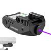 Gmconn Pistol Purple Laser Sight with Rechargeable Magnetic USB Port, Aluminum Low Profile Picatinny Mount Purple Dot Sight view 1