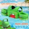 HeySplash Swim Vest for Kids, Toddler Pool Floaties Fit 33-66 Lbs, Children Swimming Vest with Adjustable Strap, Swim Jacket Water Wing Arm Float, Puddle Beach Boat Jumper Boy Girl, Green Crab view 3